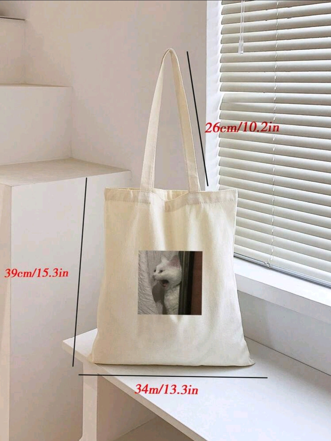 Cat Meme Tote Bag