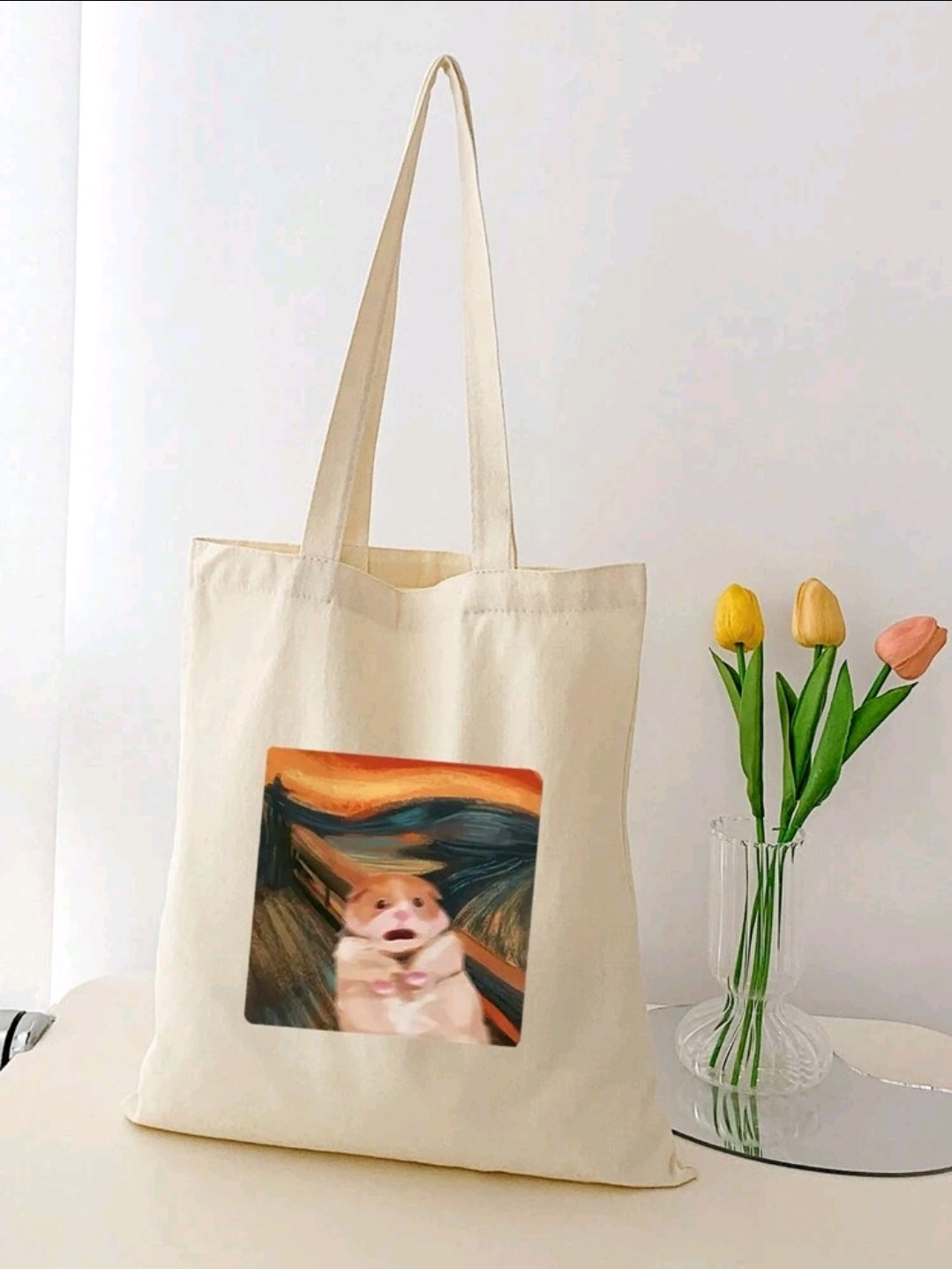 Hamster Meme | Art | Tote Bag