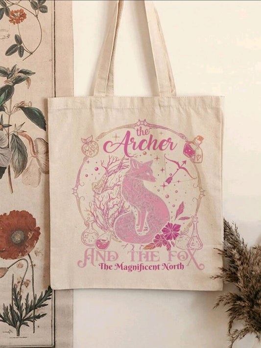 The Archer and The Fox | Once Upon a Broken Heart by Stephanie Garber Tote Bag