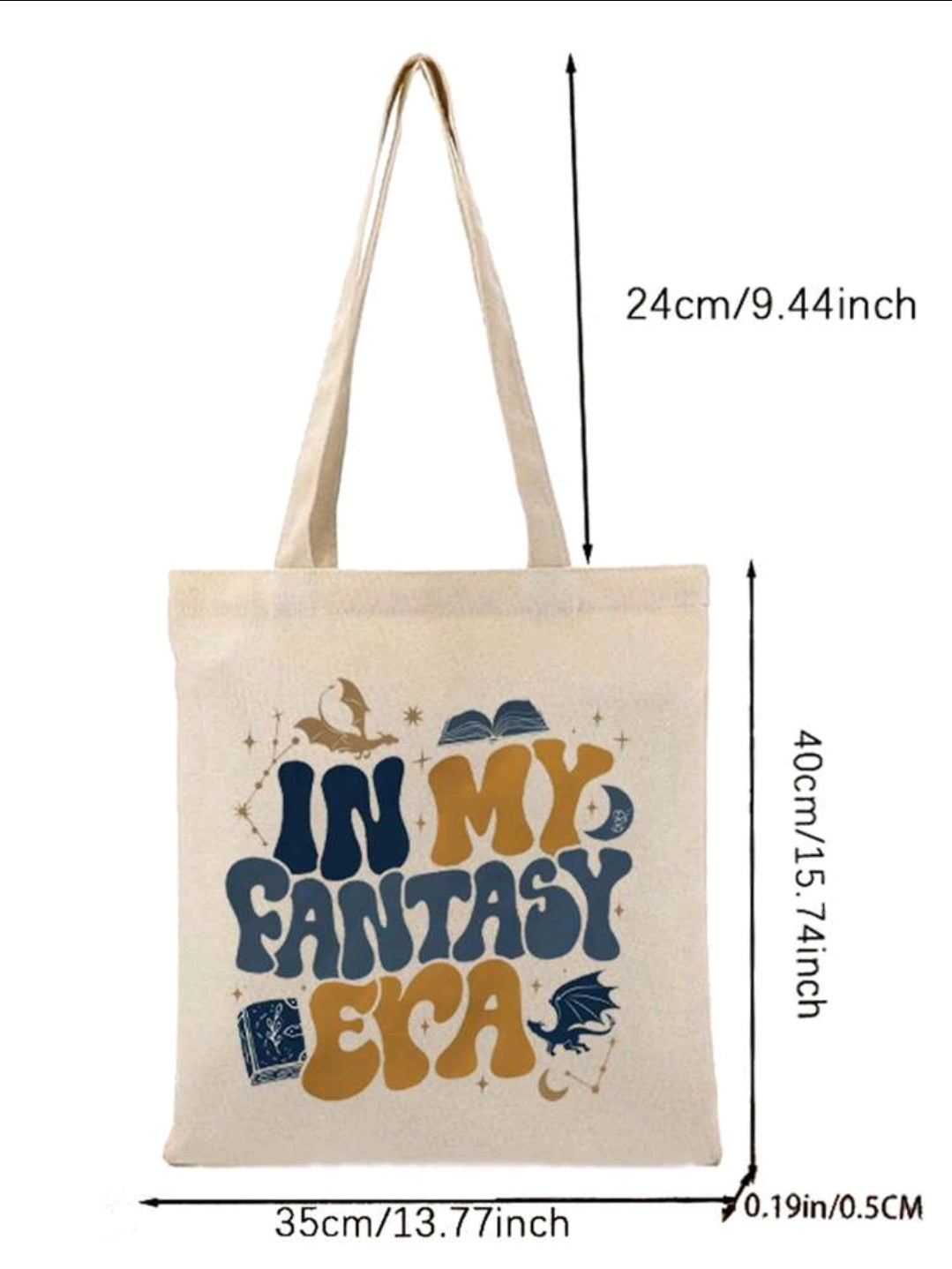 In My Fantasy Era | Bookish Tote Bag