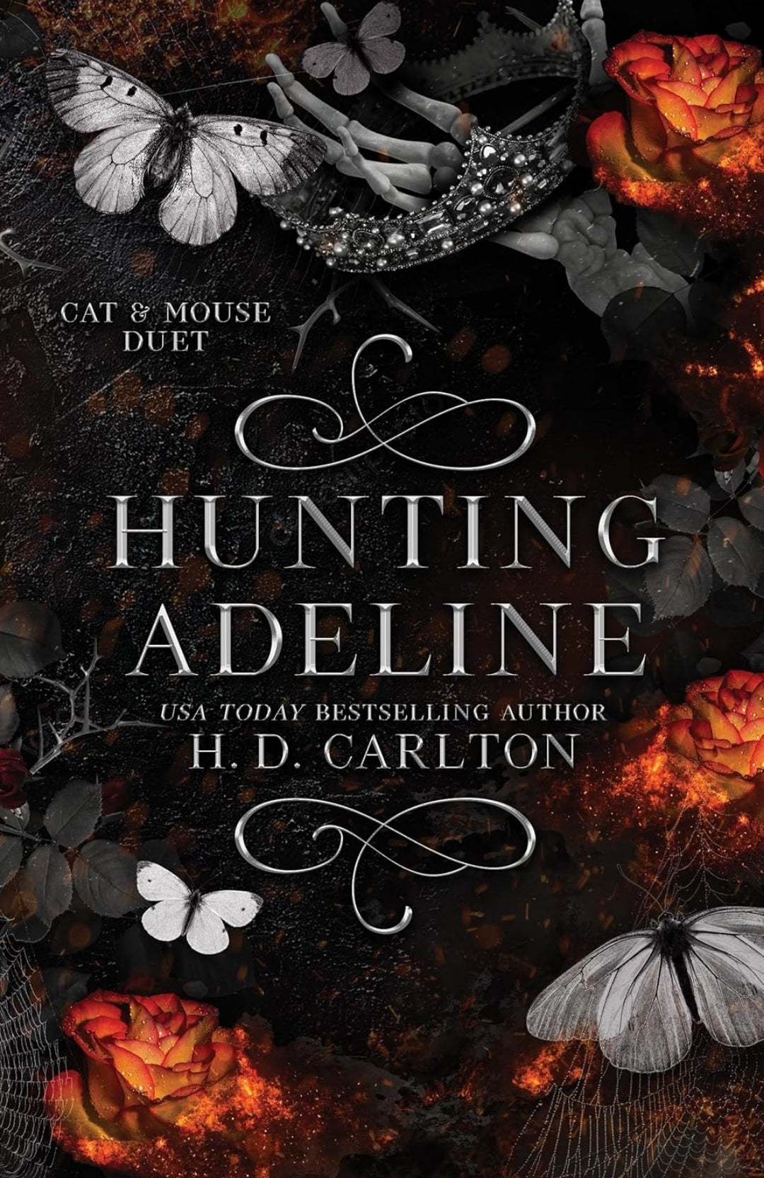 Hunting Adeline (Cat and Mouse, #2) by H.D Carlton (Trade Paperback, New Print)