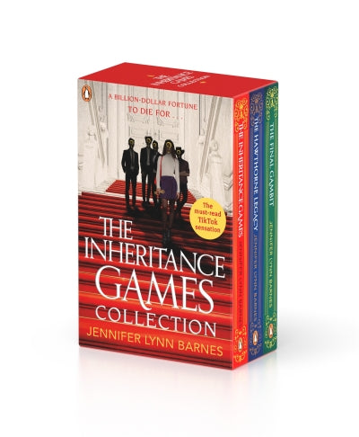 The Inheritance Games by Jennifer Lynn Barnes (paperback) Boxed Set