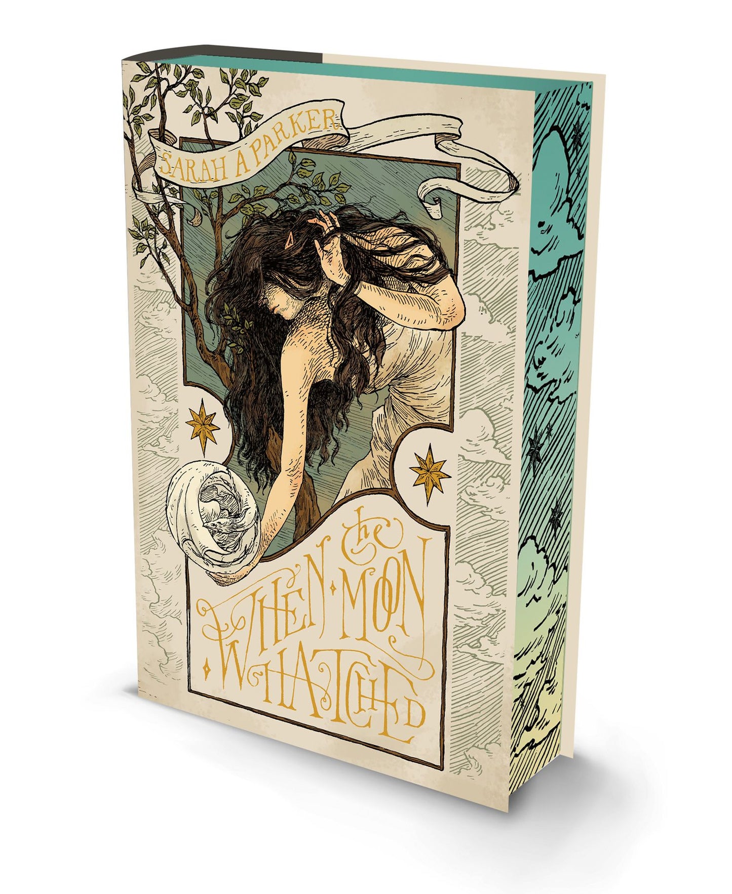 When the Moon Hatched Deluxe Edition - The Moonfall Series Book 1 (Hardback) Sarah A. Parker