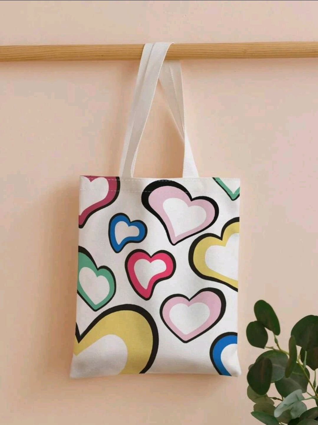 Hearts Tote Bag