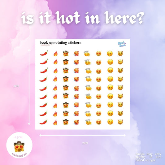 Mini Emoji Sticker Sheets | Combos