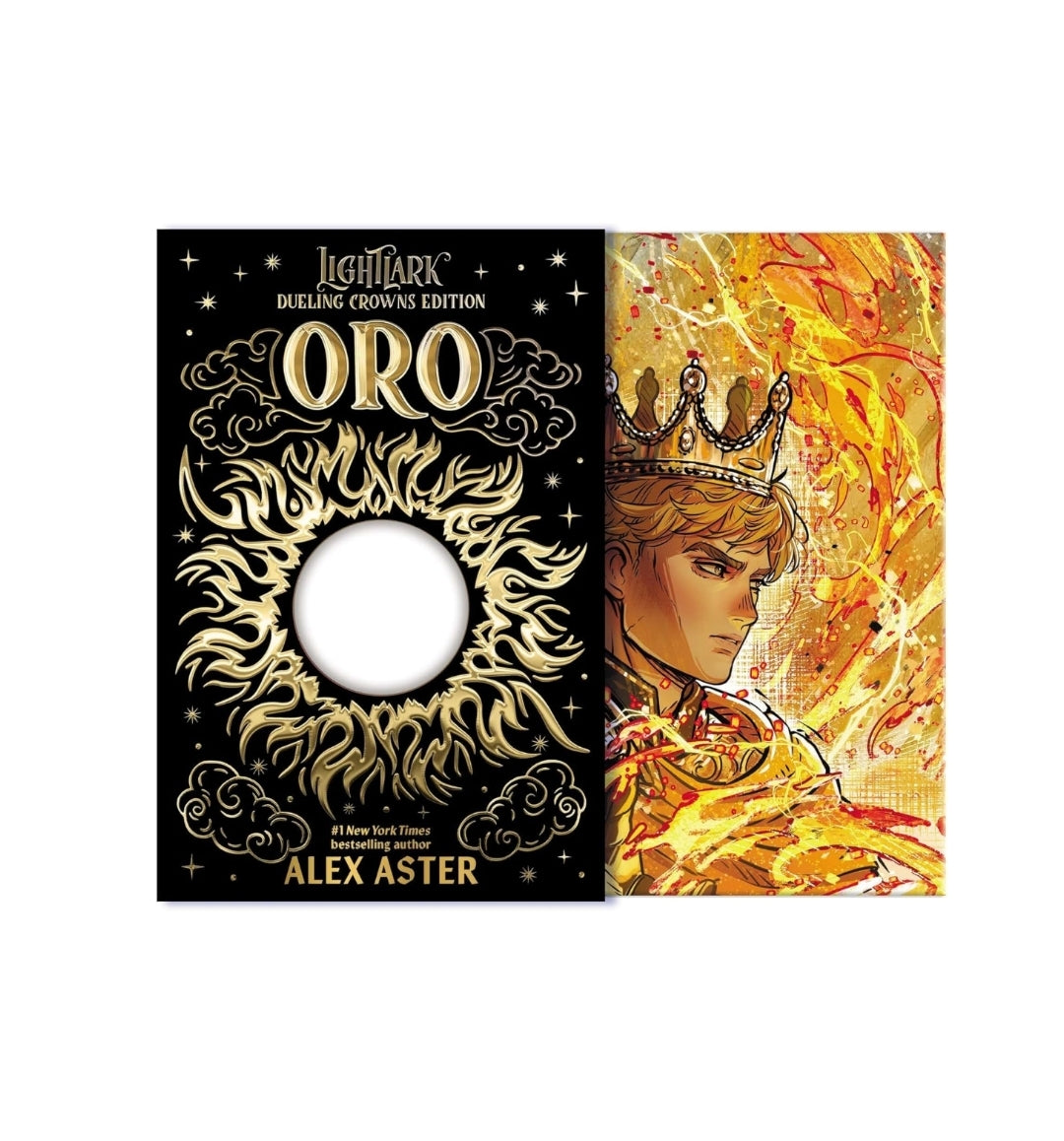 Grim and Oro: Dueling Crowns Edition (A Lightlark Saga Deluxe Companion Book) by Alex Aster