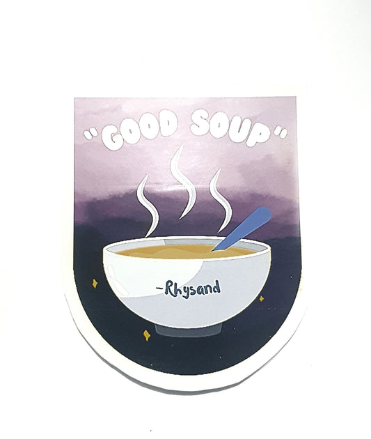 Good Soup Magnetic Bookmark | Rhysand | Chapter 55 | A Court of Thorns and Roses | Sarah J Maas