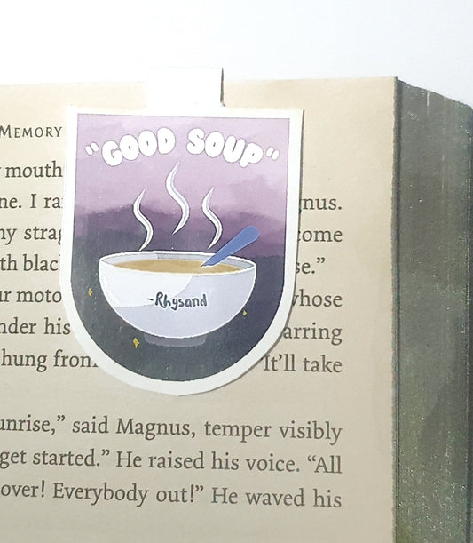 Good Soup Magnetic Bookmark | Rhysand | Chapter 55 | A Court of Thorns and Roses | Sarah J Maas