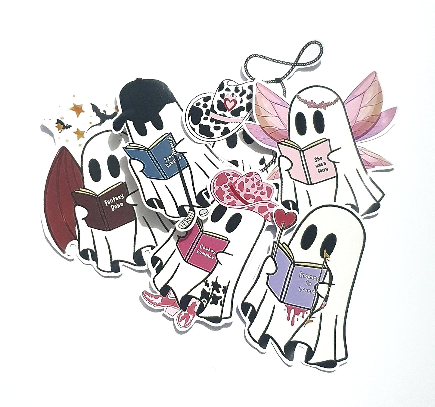 Ghost Reader Stickers