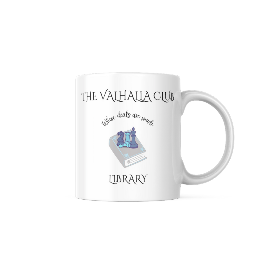 The Valhalla Clue Library | Ana Huang Bookish Mug