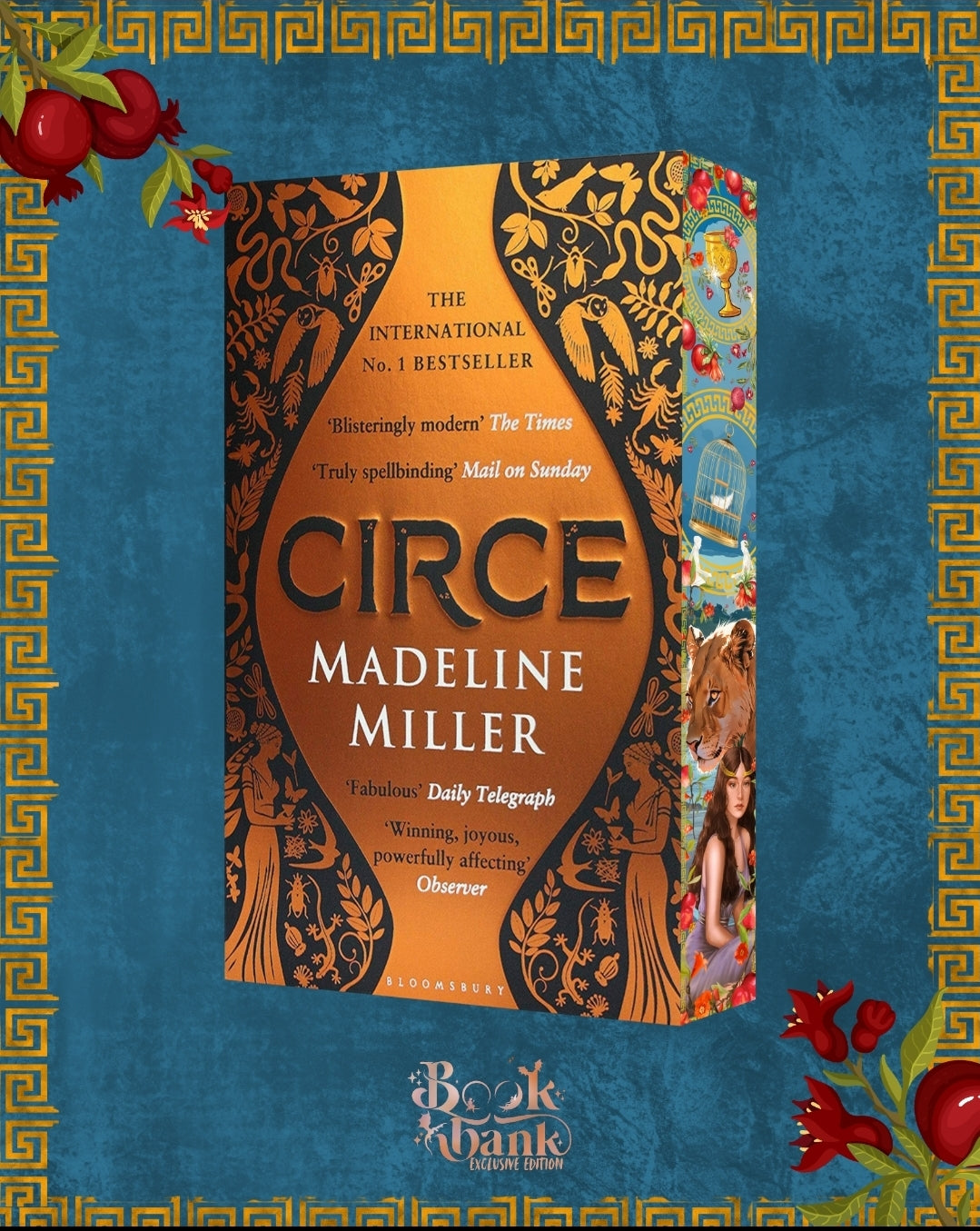 Circe by Madeline Miller with Sprayed Edges Exclusive to Book Bank