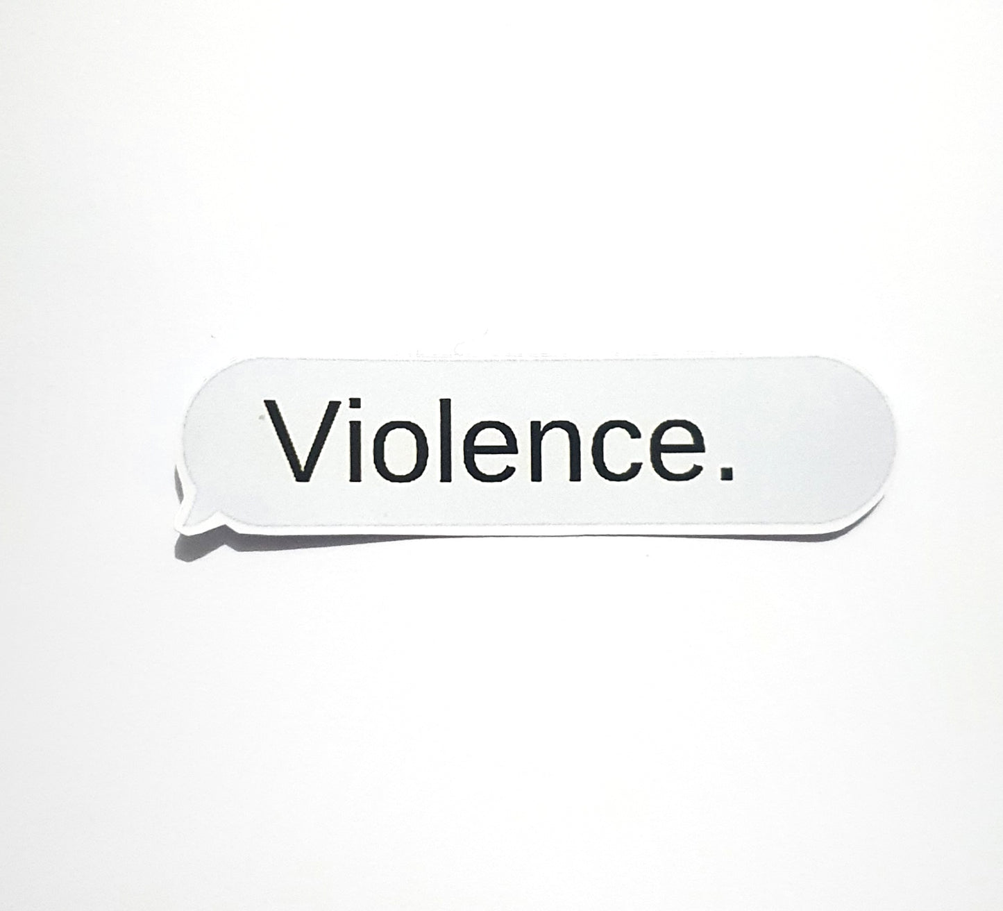 Violence | Xaden | Text Bubble | Fourth Wing | Rebecca Yarros Sticker