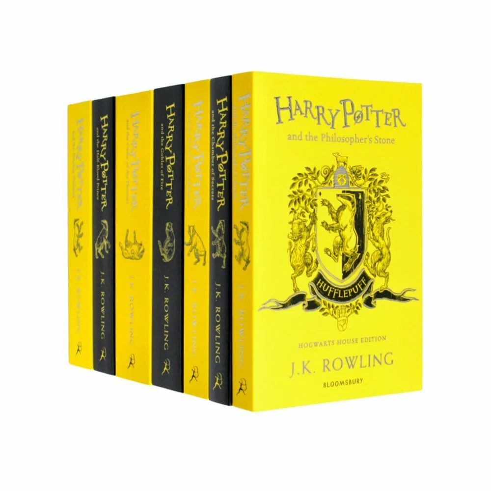 Harry Potter Hufflepuff House Edition Boxed Set (paperback)