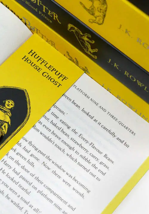 Harry Potter Hufflepuff House Edition Boxed Set (paperback)