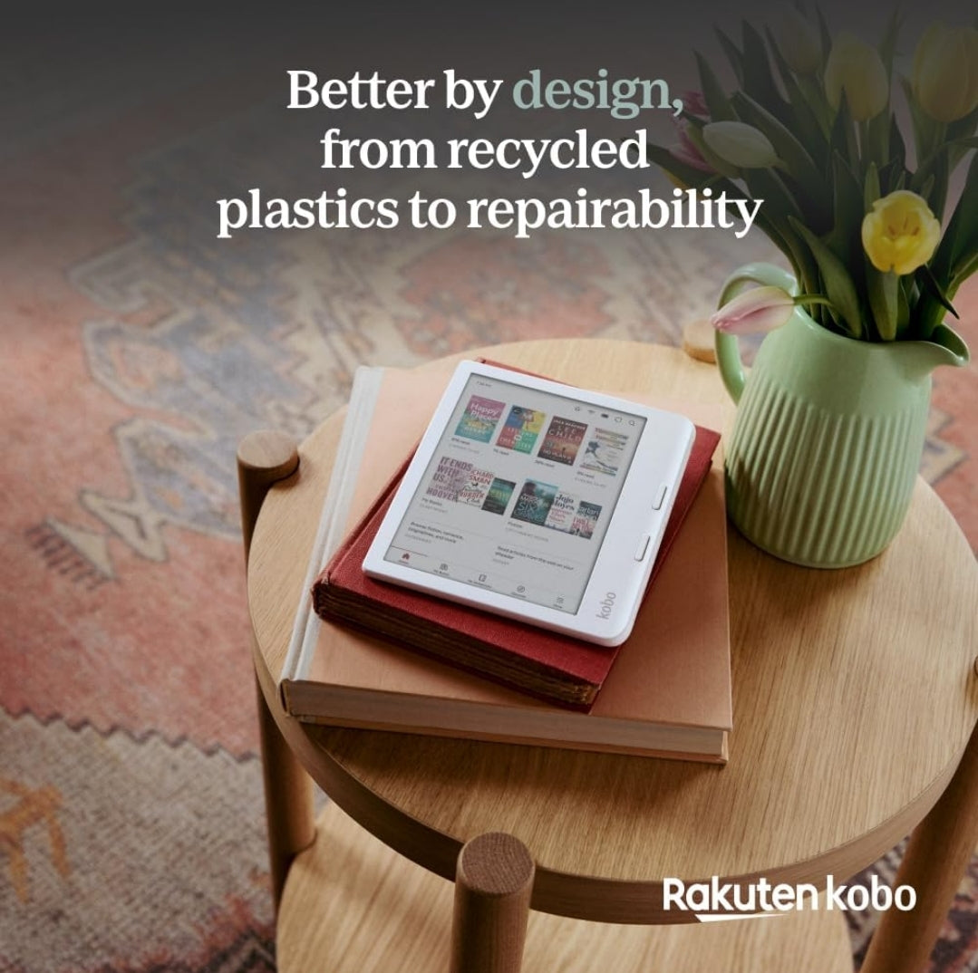 Kobo Libra Colour | eReader | 7” Glare-Free Colour E Ink Kaleido™ 3 Display | Dark Mode Option | Audiobooks | Waterproof
