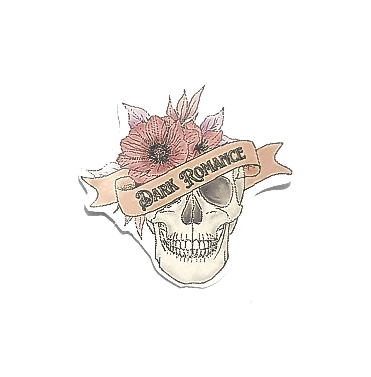 Flowery Skull | Dark Romance Sticker