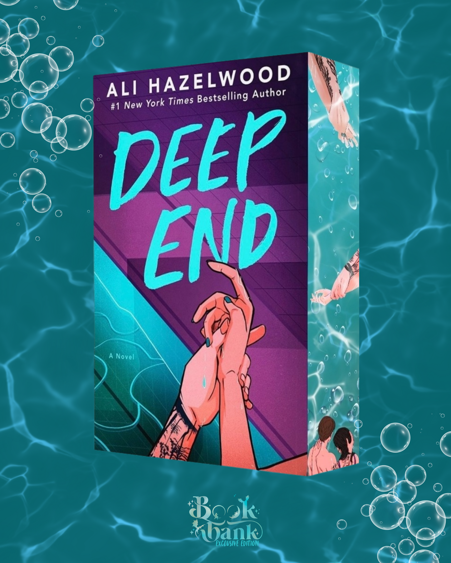 Deep End by Ali Hazelwood Book Bank Exclusive Edition with Sprayed Edges