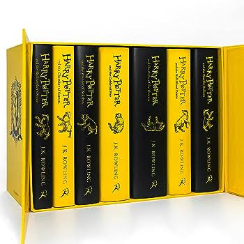 Harry Potter Hufflepuff House Edition Boxed Set (hardback)