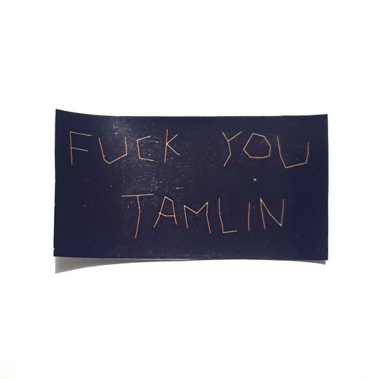 Fuck You Tamlin | Feyre's Handwriting Sticker | A Court of Thorns and Roses by Sarah J Maas Sticker