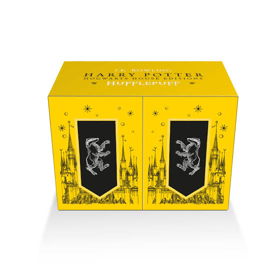 Harry Potter Hufflepuff House Edition Boxed Set (hardback)