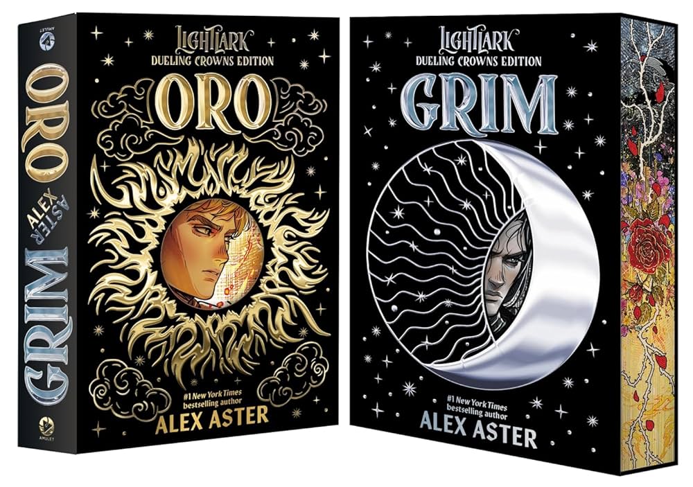 Grim and Oro: Dueling Crowns Edition (A Lightlark Saga Deluxe Companion Book) by Alex Aster