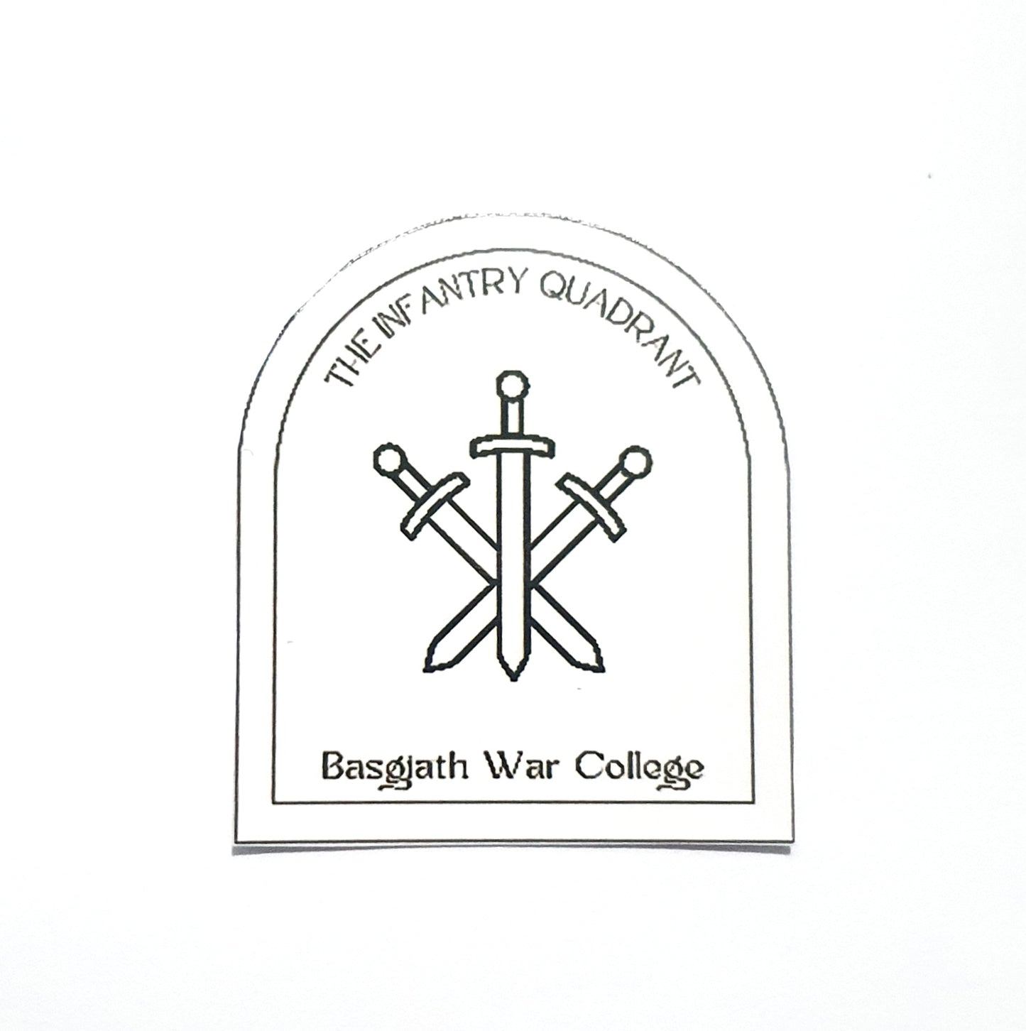 Basgiath War College Quadrants | Fourth Wing | Rebecca Yarros Sticker