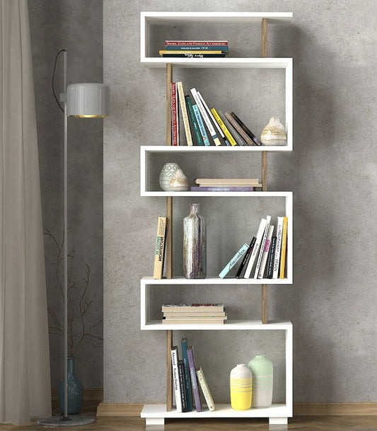 6 Tier Blok Bookcase |  Bookshelf