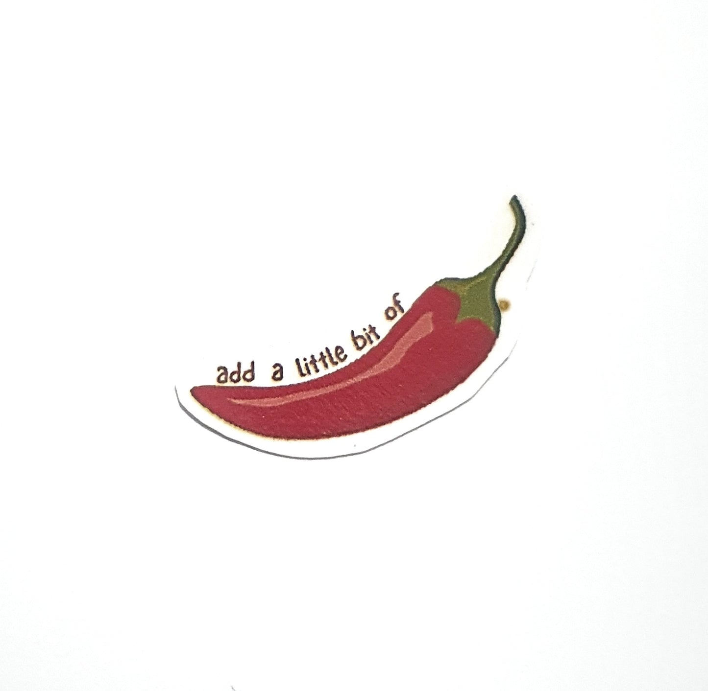 Add a Little Bit of Spice |  Chilli Pepper Sticker