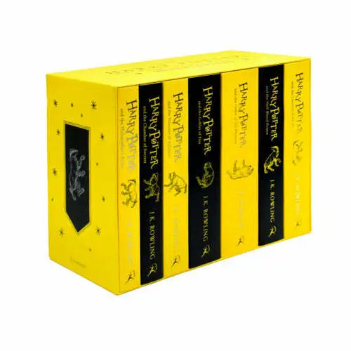 Harry Potter Hufflepuff House Edition Boxed Set (paperback)